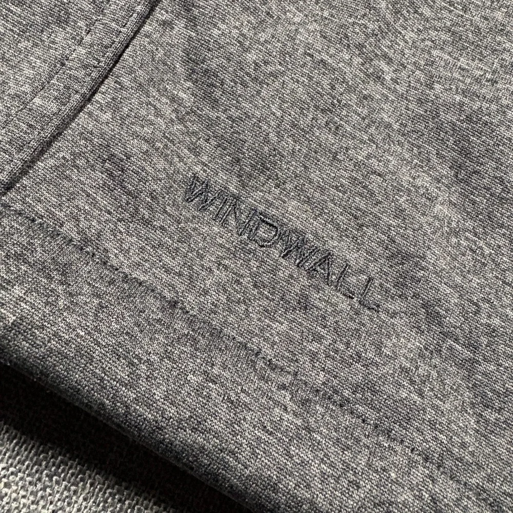 The North Face Vest Mens Medium Gray WindWall Softshell Full Zip NF0A3LGZ